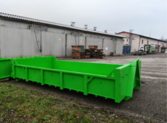 Kontejner na stavební materiály